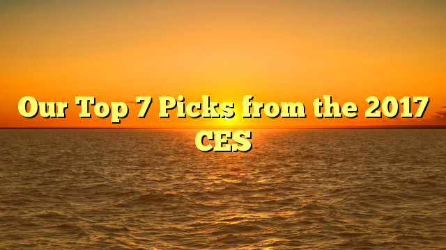Our Top 7 Picks from the 2017 CES